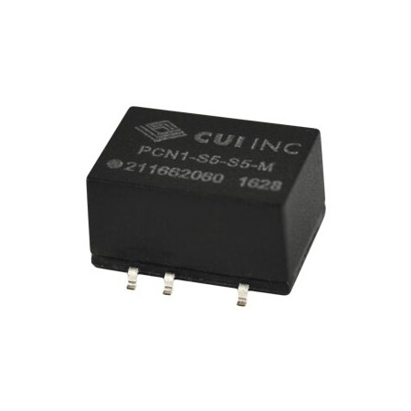 Cui Inc DC to DC Converter, 5V DC to 12V DC, 1VA, 0 Hz, Surface PCN1-S5-S12-M